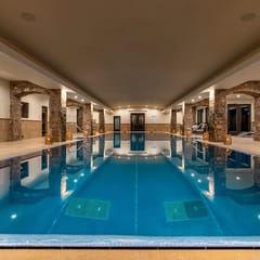 Alpine Lodge | Indoor Pool + Sports Court | Ski-In/Out